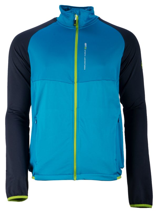 GTS GTS 3002 M S20 - Man Sweatshirt, Bicolour - blue