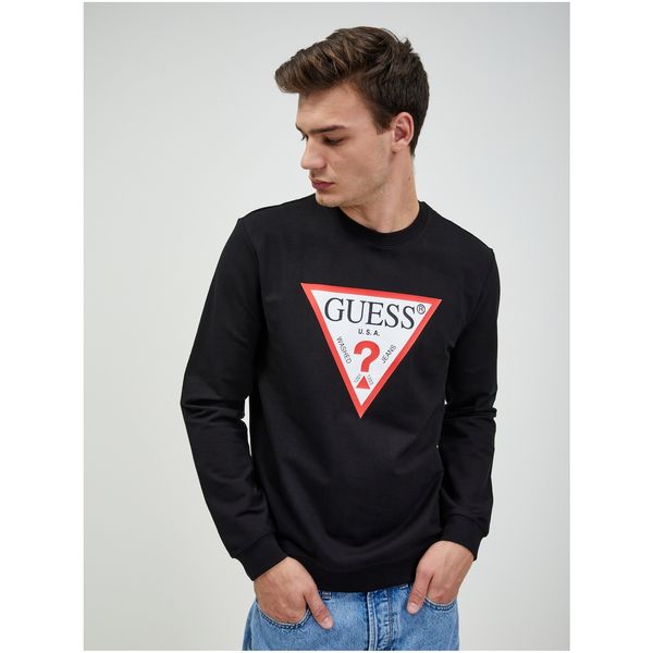 Guess Black Men's Sweatshirt Guess Audley - Men