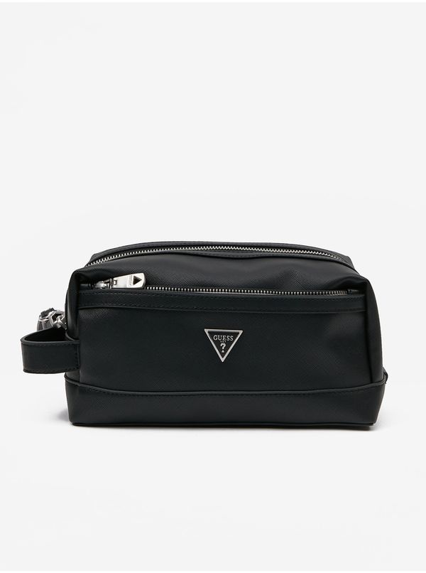 Guess Black Men's Toiletry Bag Guess Certosa - Mens