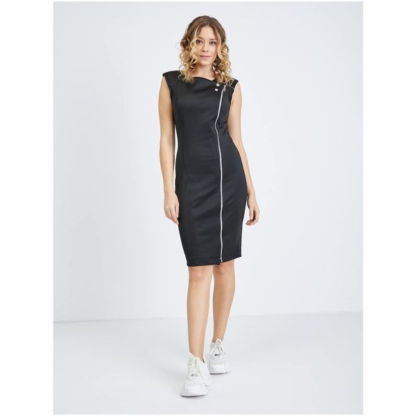 Guess Black Sheath Dress Guess Celeste - Women