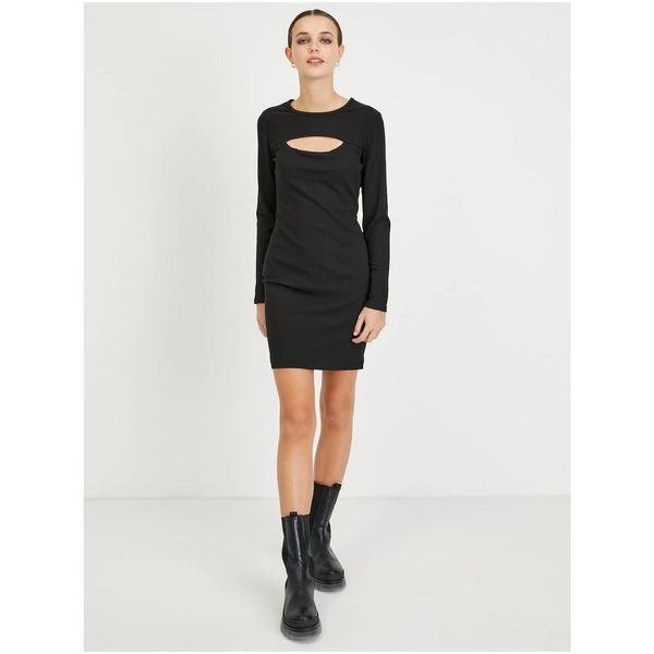 Guess Black Sheath Dress with Guess Lana Cut - Women