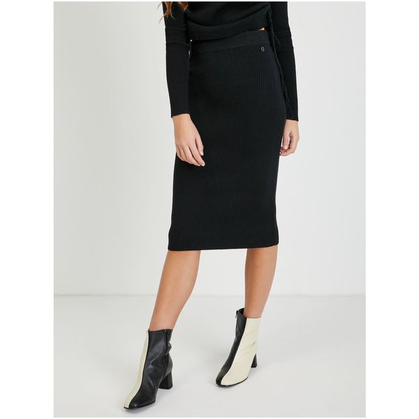 Guess Black Sheath Sweater Skirt Guess Calire - Women