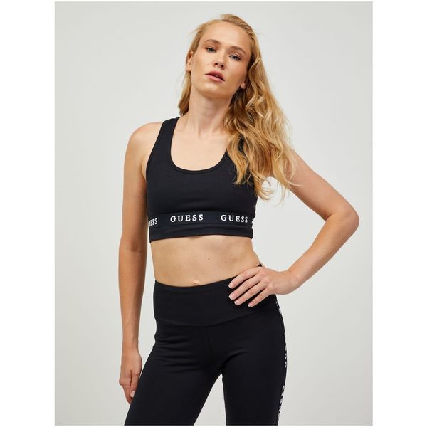 Guess Black Sports Bra Guess Aline - Women