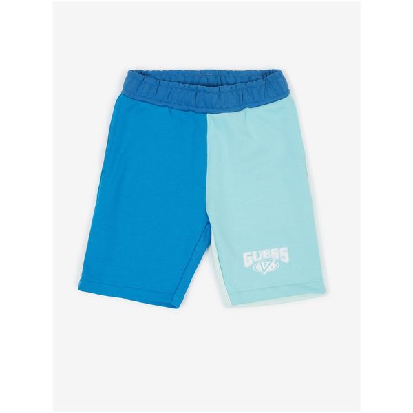Guess Blue Boys Tracksuit Shorts Guess - Boys