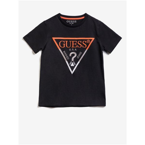 Guess Embroidery Front Logo Kids Guess T-shirt - unisex
