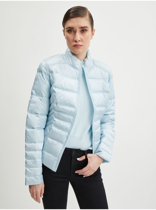 Guess Light blue womens double-sided quilted jacket Guess Janis - Ladies