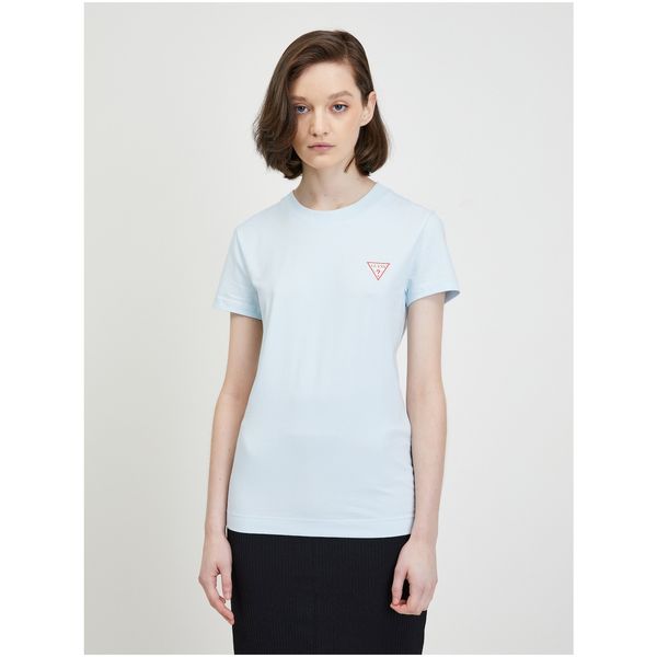 Guess Light Blue Women's T-Shirt Guess - Women