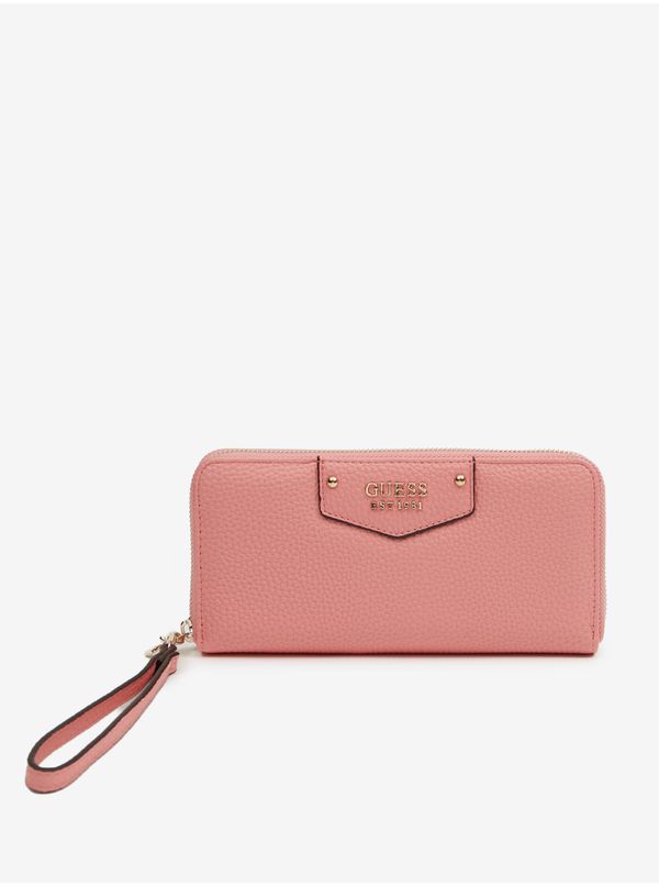 Guess Pink Ladies Wallet Guess Eco Brenton LRG - Women