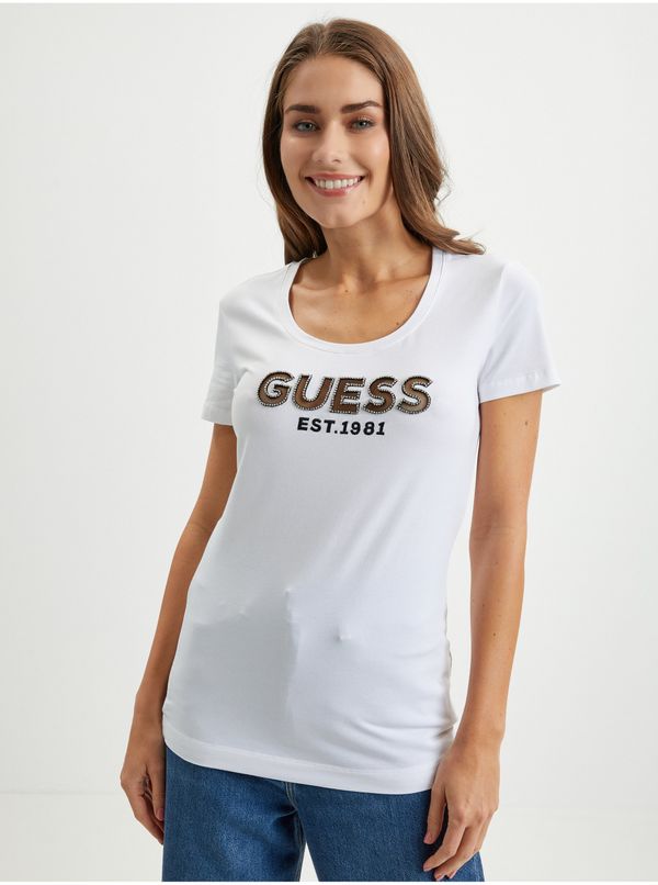 Guess White Women T-Shirt Guess - Women