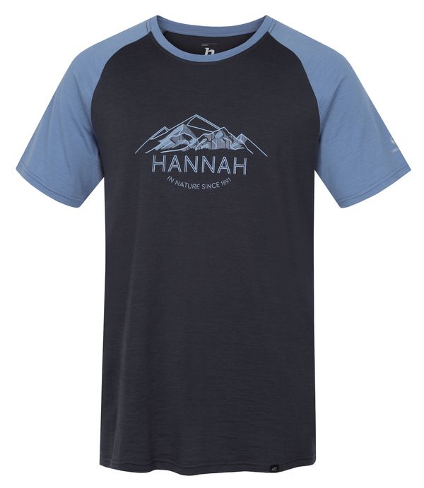 HANNAH Pánské triko Hannah TAREGAN asphalt/blue shadow