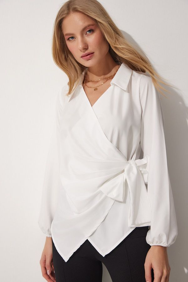 Happiness İstanbul Happiness İstanbul Blouse - White - Regular fit