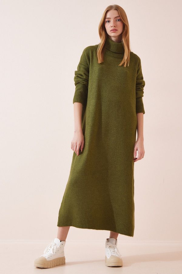 Happiness İstanbul Happiness İstanbul Dress - Khaki - Basic