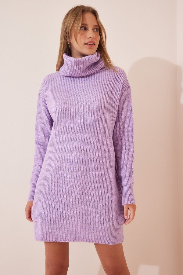 Happiness İstanbul Happiness İstanbul Dress - Purple - Pullover Dress