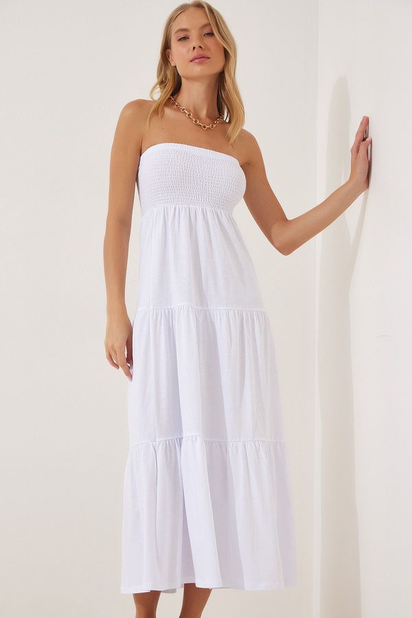 Happiness İstanbul Happiness İstanbul Dress - White - Smock dress