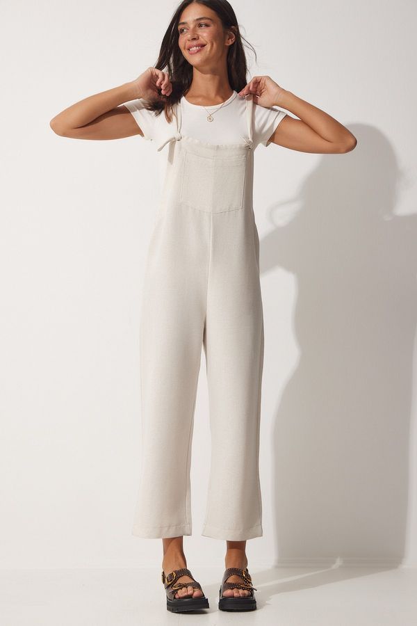 Happiness İstanbul Happiness İstanbul Jumpsuit - Beige - Regular fit