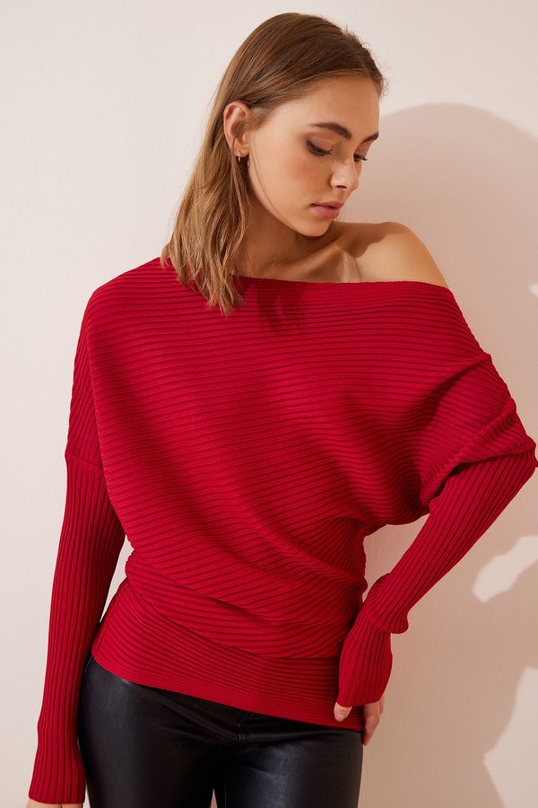 Happiness İstanbul Happiness İstanbul Sweater - Red - Regular