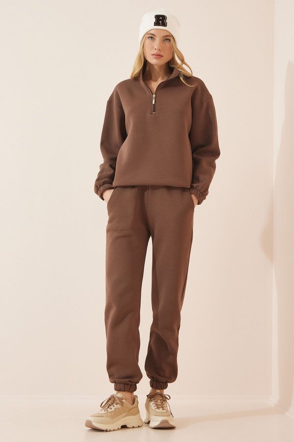 Happiness İstanbul Happiness İstanbul Sweatsuit - Brown - Regular fit