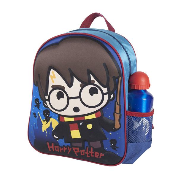 HARRY POTTER KIDS BACKPACK 3D CON ACCESORIOS HARRY POTTER