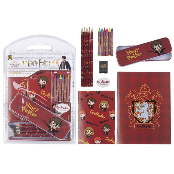 HARRY POTTER ZESTAW PAPIERNICZY SZKOŁA HARRY POTTER GRYFFINDOR