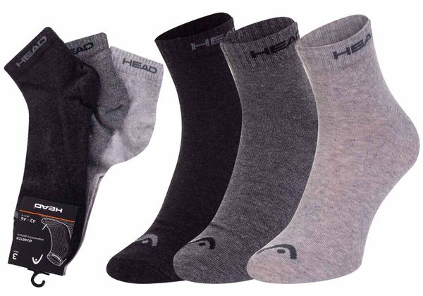 Head Head Unisex's 3Pack Socks 761011001 005