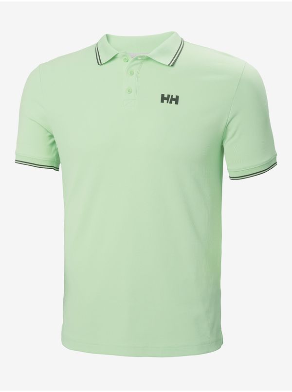 Helly Hansen Light green mens polo shirt HELLY HANSEN Kos Polo - Men