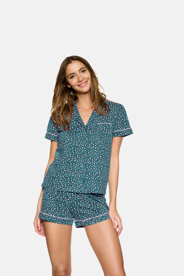 Henderson Ladies Pajamas Nia 39593-67X turquoise turquoise