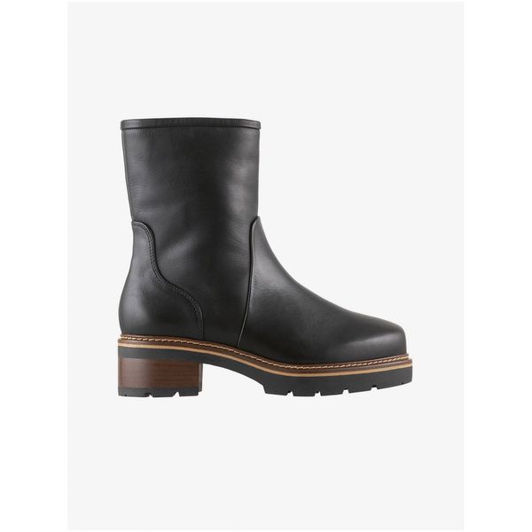 Högl Black Leather Ankle Boots Högl Force - Women