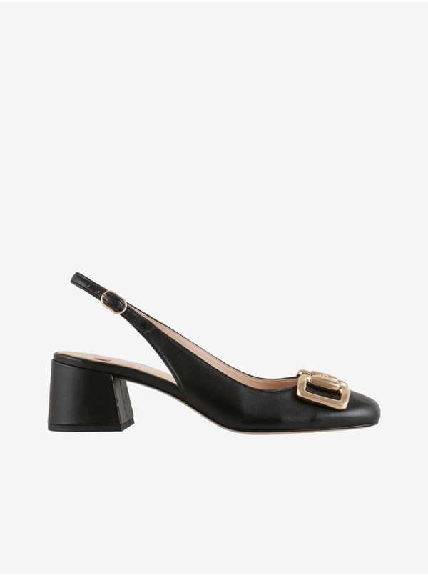 Högl Black Women's Leather Heel Pumps Högl Mary - Women