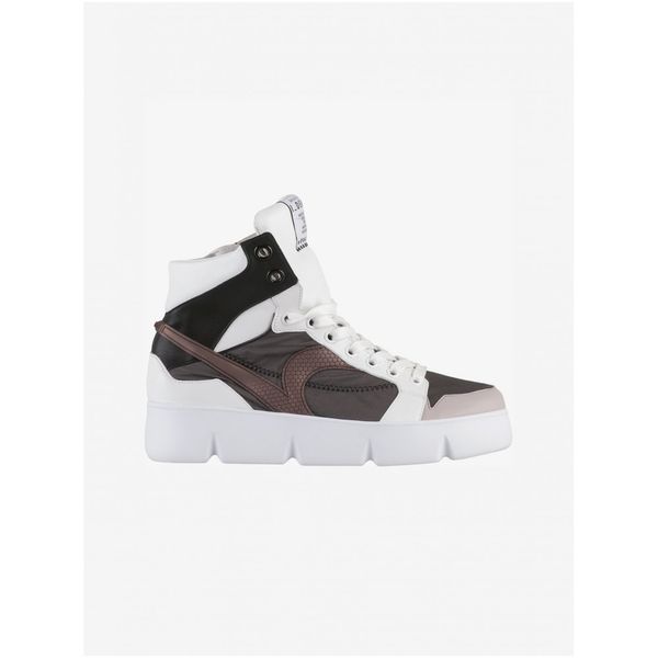 Högl Brown-White Womens Ankle Sneakers Högl - Women