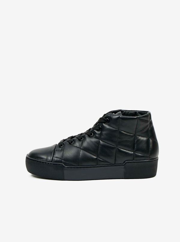Högl Högl Stepper Black Women's Leather Sneakers - Womens