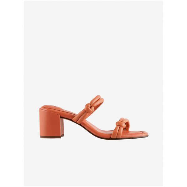Högl Orange Women's Leather Slippers with heels Högl Grace - Ladies