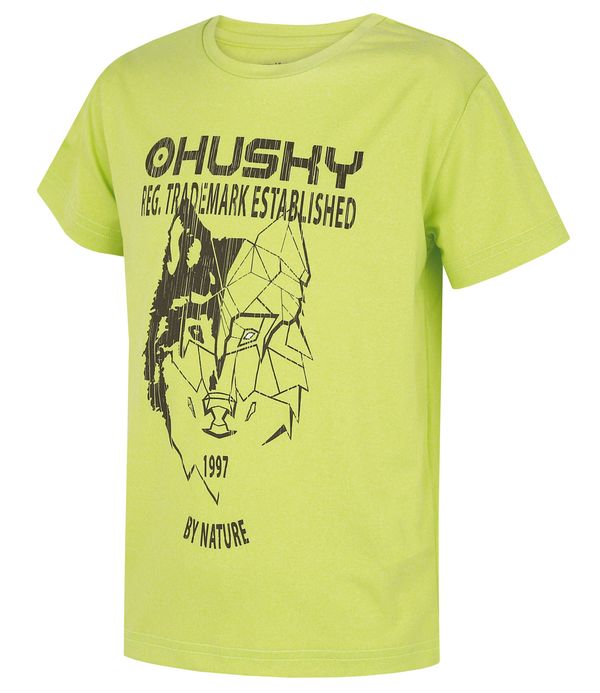 HUSKY Children's functional T-shirt HUSKY Tash K bright green