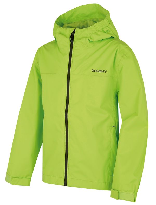 HUSKY Kids outdoor jacket HUSKY Zunat K bright green