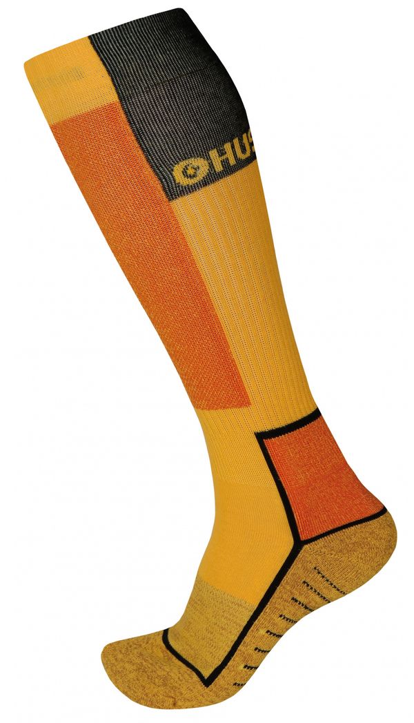 HUSKY Socks HUSKY Snow-ski yellow/black