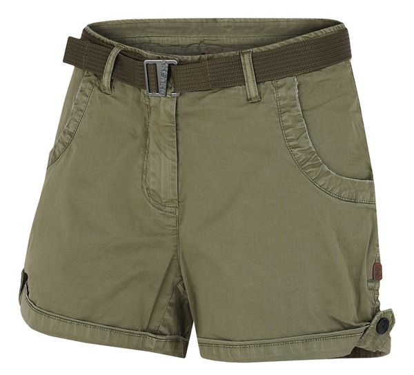 HUSKY Women's cotton shorts HUSKY Ronie L tm. khaki