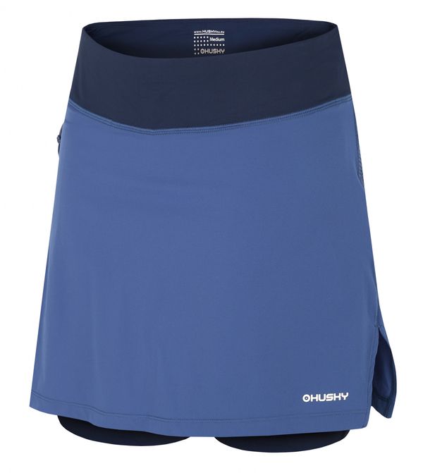 HUSKY Women's functional skirt with shorts HUSKY Flamy L tm. blue