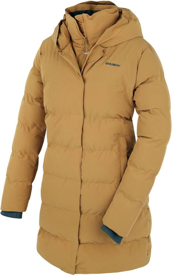 HUSKY Women's hardshell coat HUSKY Norms L dk. mustard