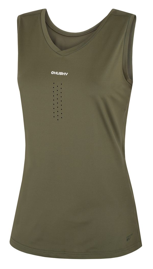 HUSKY Women's reversible functional tank top HUSKY Tango L tm. khaki