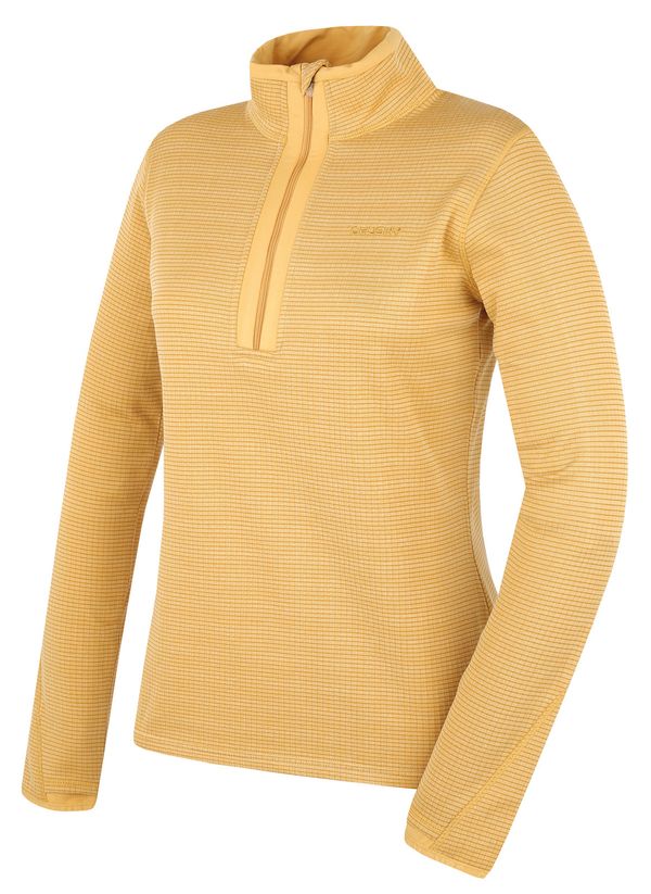 HUSKY Women's sweatshirt with turtleneck HUSKY Artic L lt. yellow