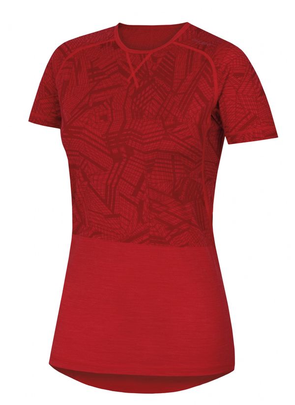 HUSKY Women's thermal shirt HUSKY Merino red