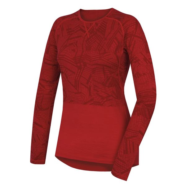 HUSKY Women's thermal T-shirt HUSKY Merino red