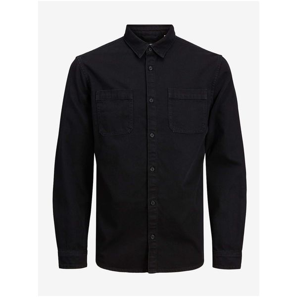 Jack & Jones Black Denim Shirt Jack & Jones Jeff - Men