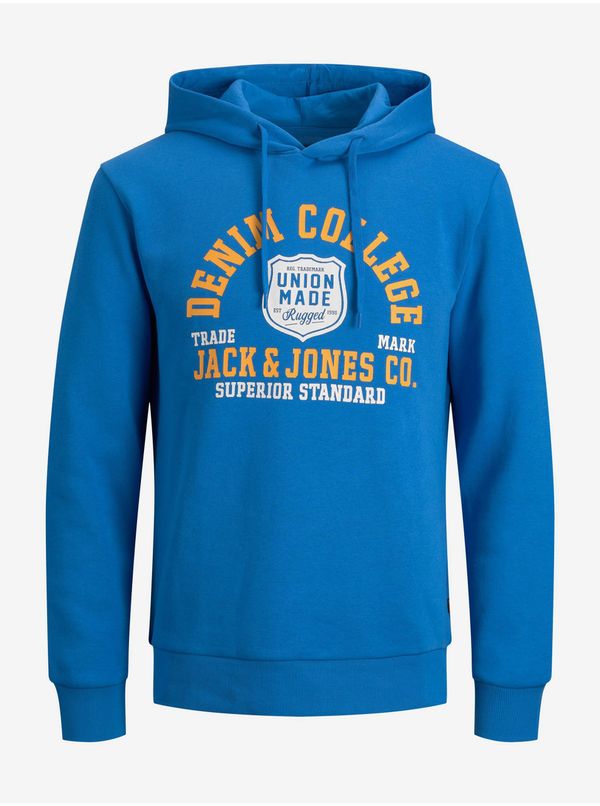 Jack & Jones Blue Mens Hoodie Jack & Jones - Men