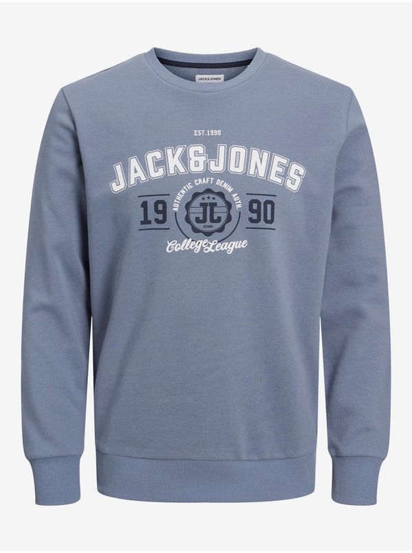 Jack & Jones Blue Mens Sweatshirt Jack & Jones Andy - Men