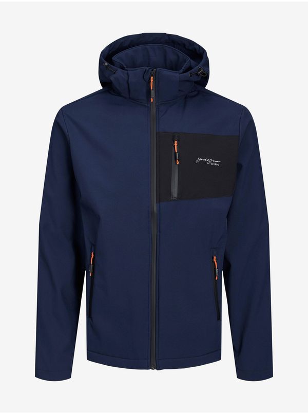 Jack & Jones Dark Blue Men's Light Hooded Jack & Jones Tyson Jack - Men