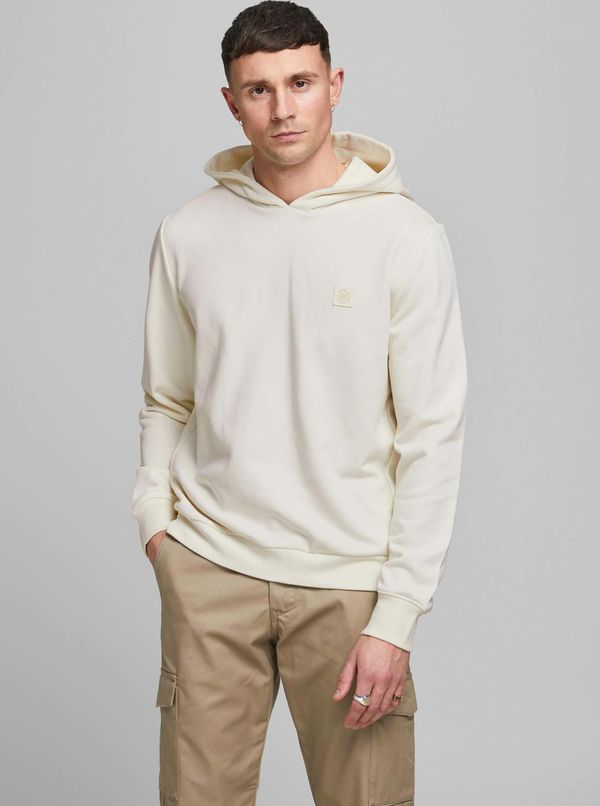 Jack & Jones Jack & Jones Blastudio Cream Hoodie - Men