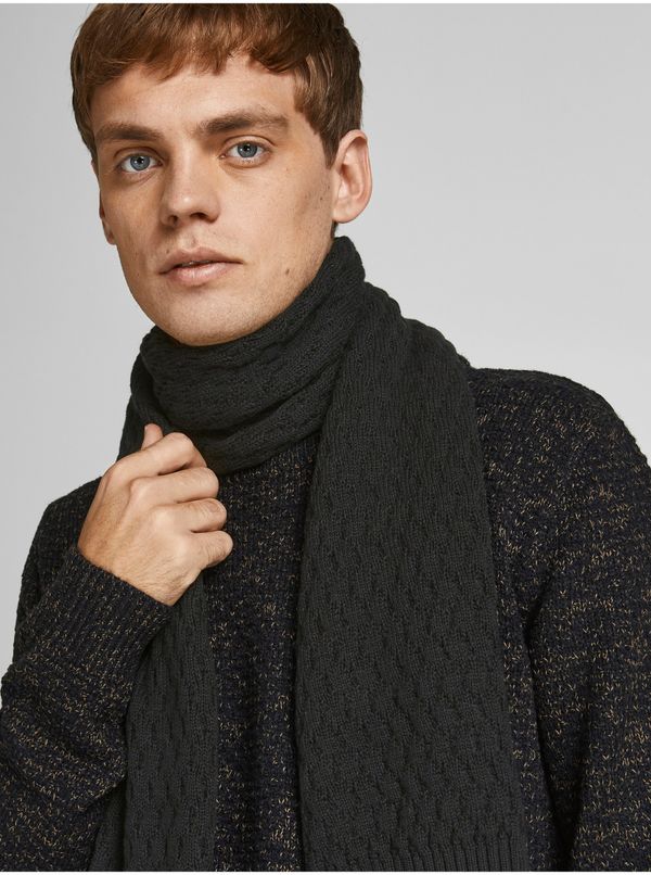 Jack & Jones Jack & Jones Memphis Black Scarf - Men