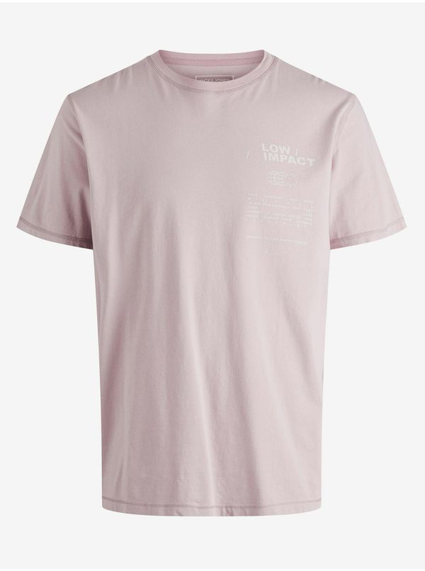 Jack & Jones Light Pink T-Shirt Jack & Jones Ozone - Men