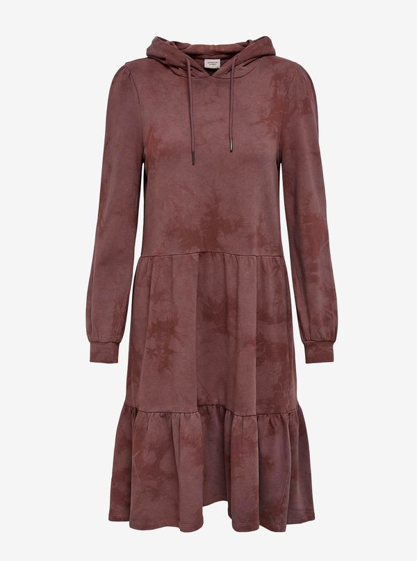 JDY Burgundy Hoodie Dress JDY Fia - Women