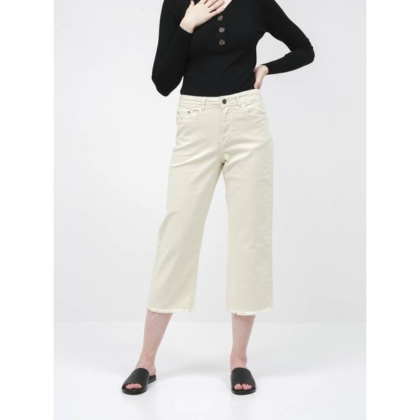 JDY Creamy shortened straight fit jeans Jacqueline de Yong Tonia